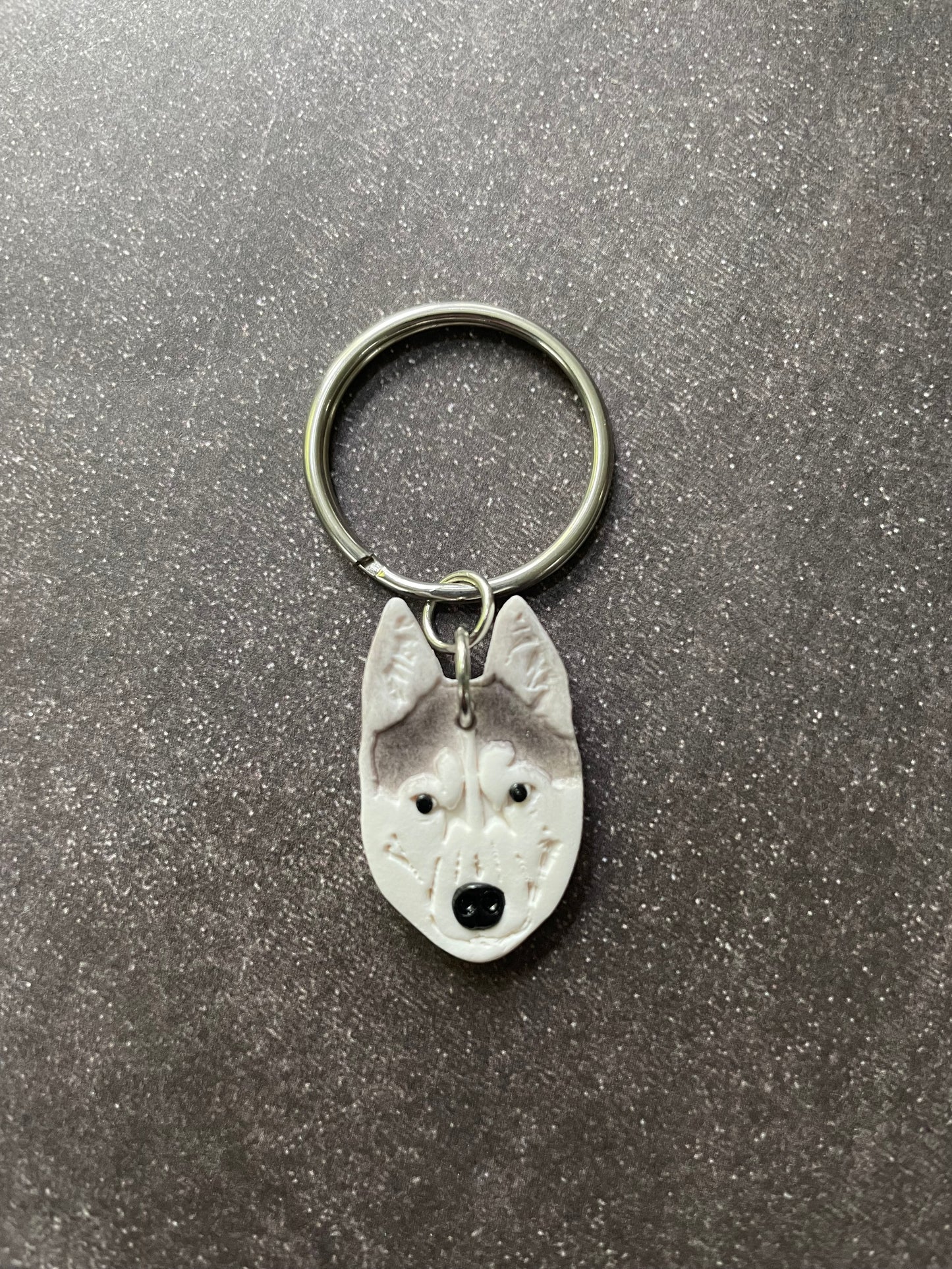 Custom Coloured Dog Keychains