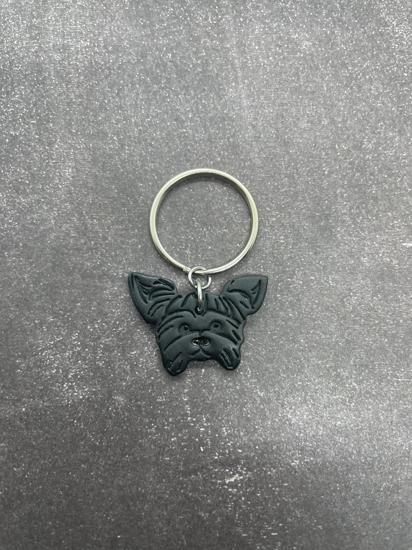 Custom Coloured Dog Keychains