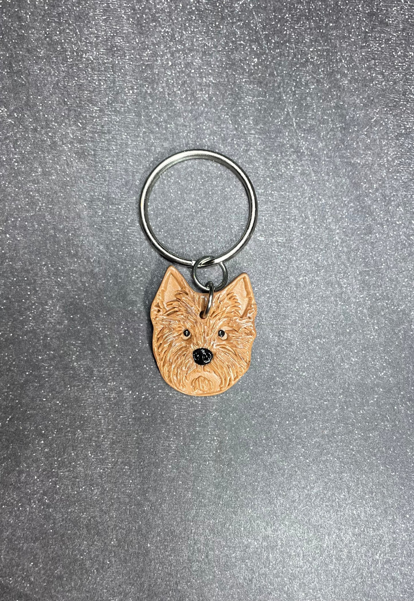 Custom Coloured Dog Keychains