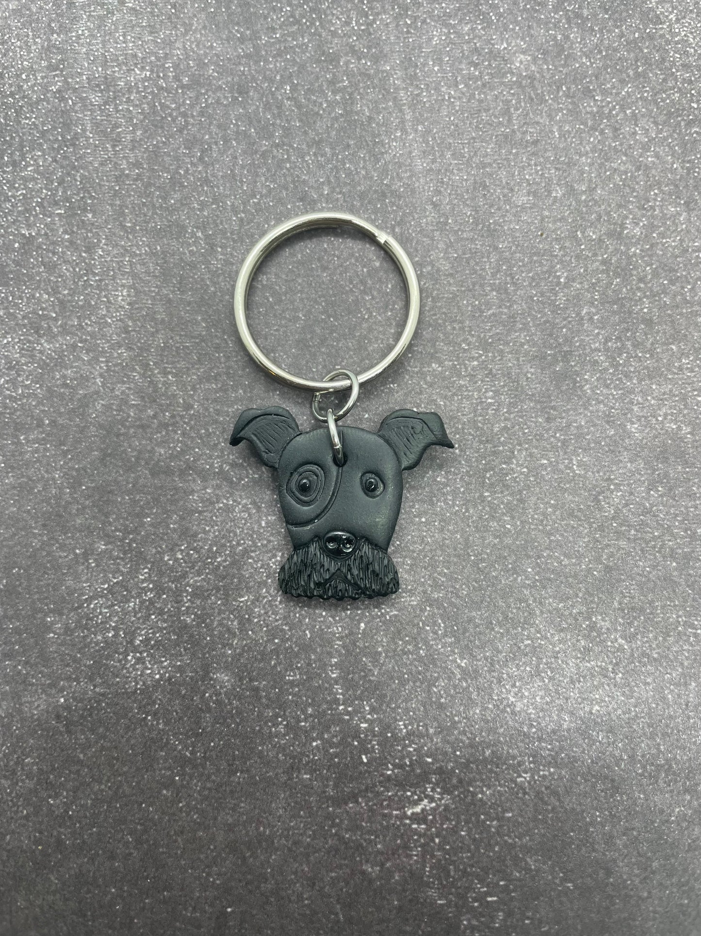 Custom Coloured Dog Keychains