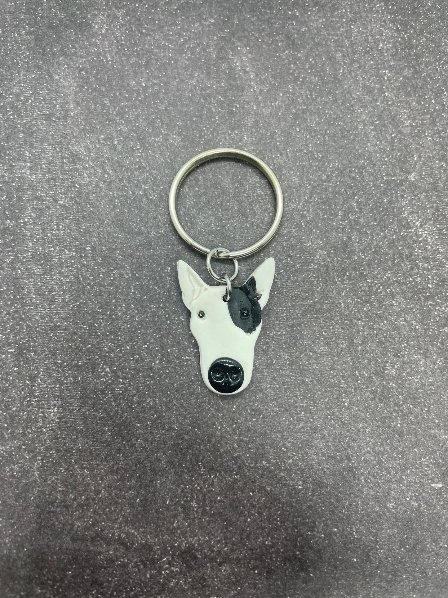 Custom Coloured Dog Keychains
