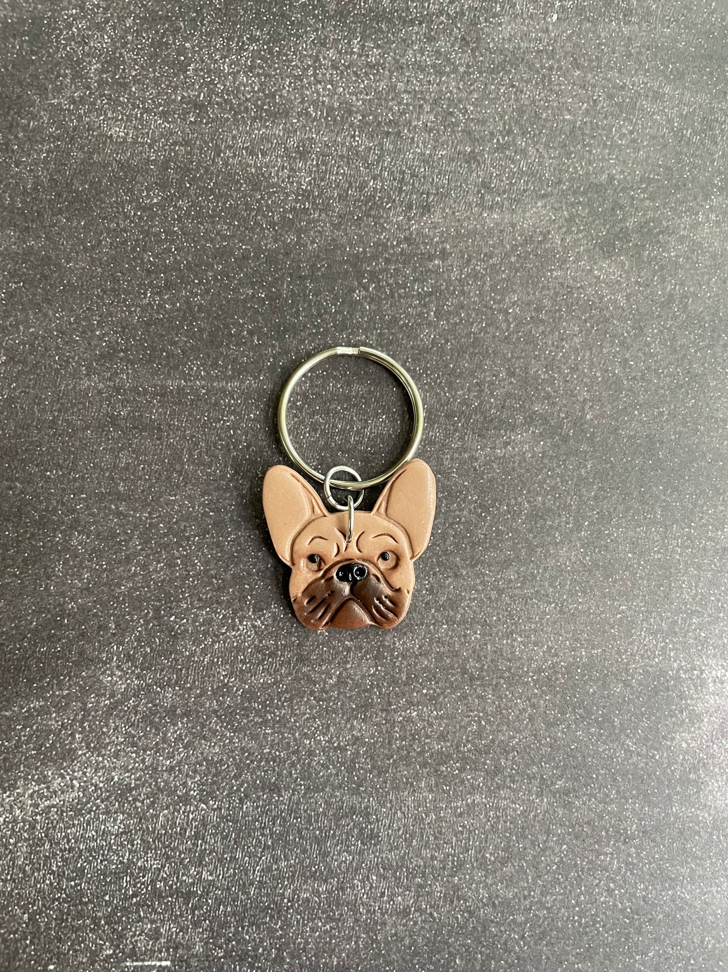Custom Coloured Dog Keychains