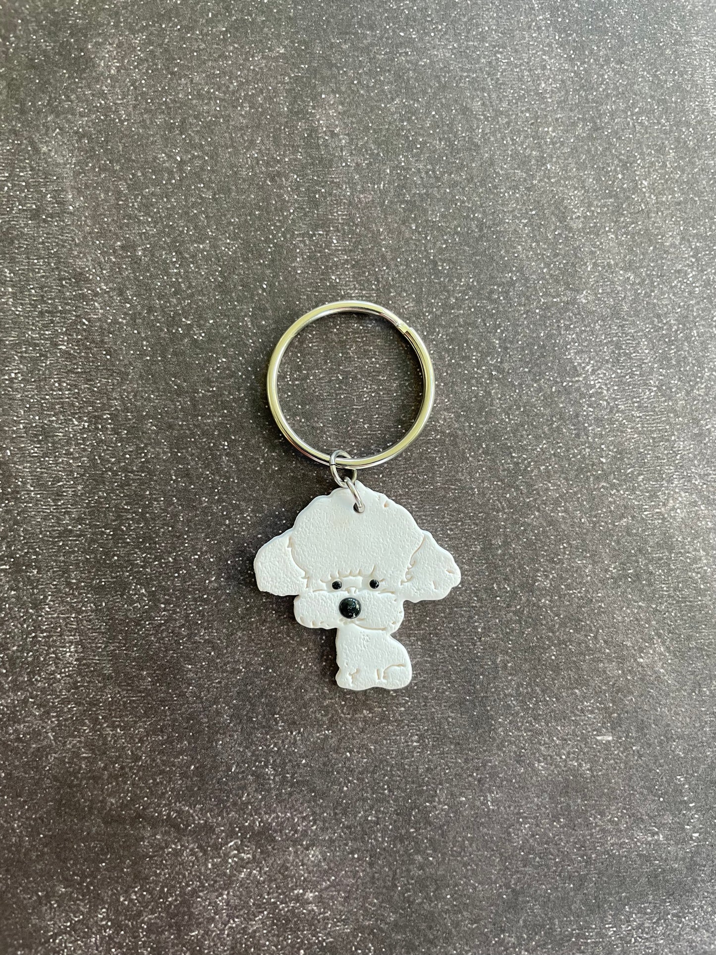 Custom Coloured Dog Keychains