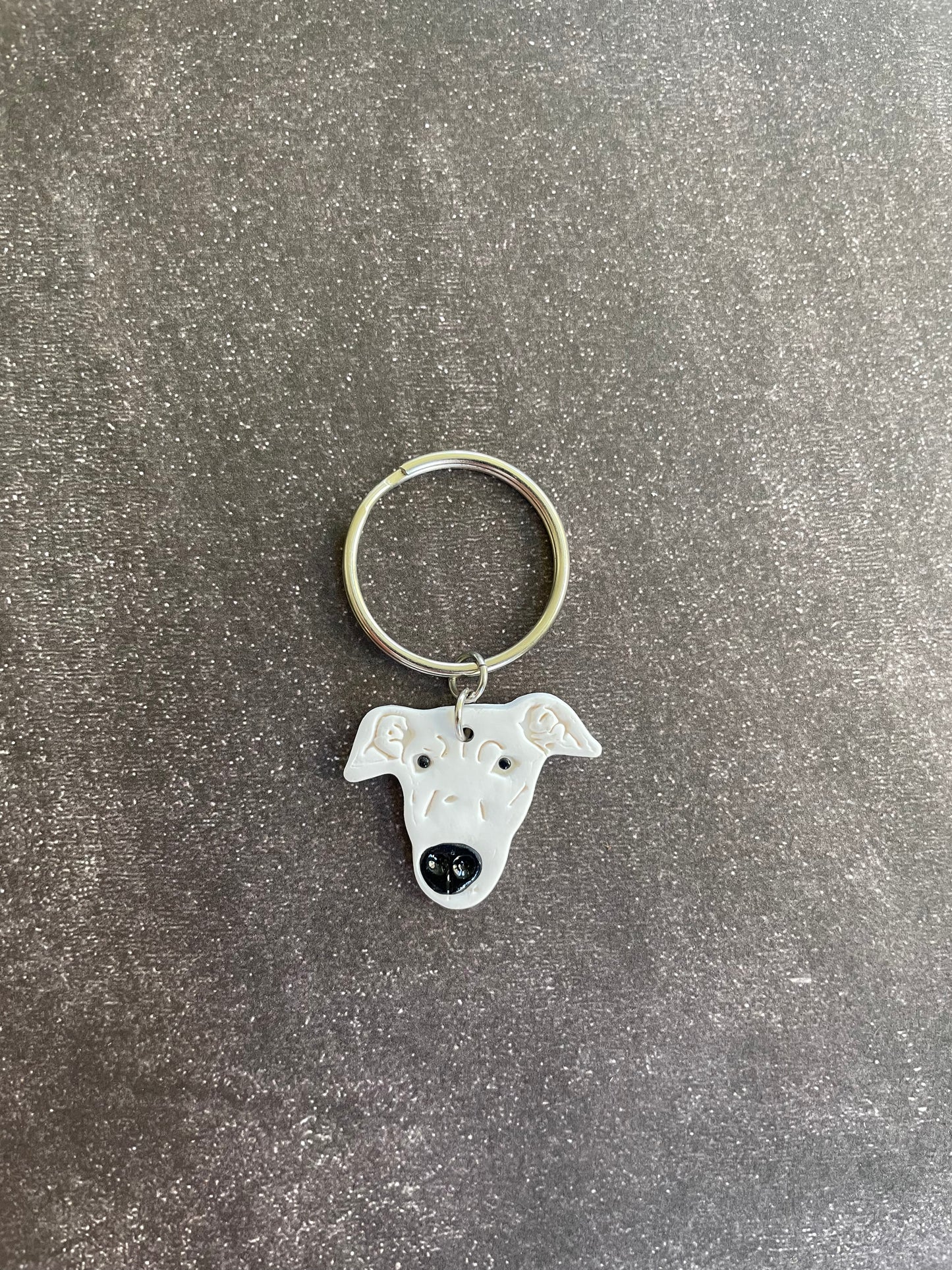 Custom Coloured Dog Keychains