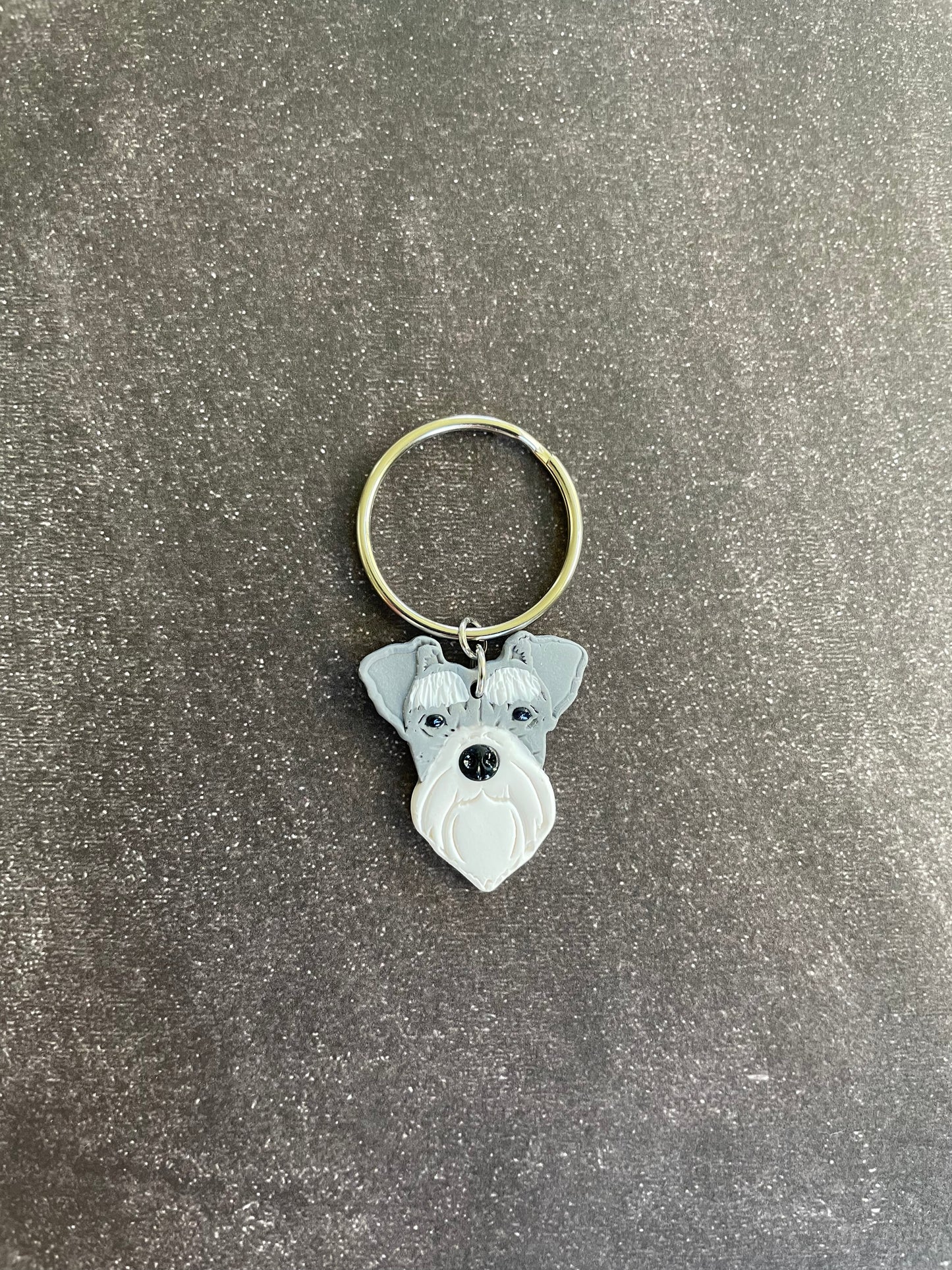 Custom Coloured Dog Keychains