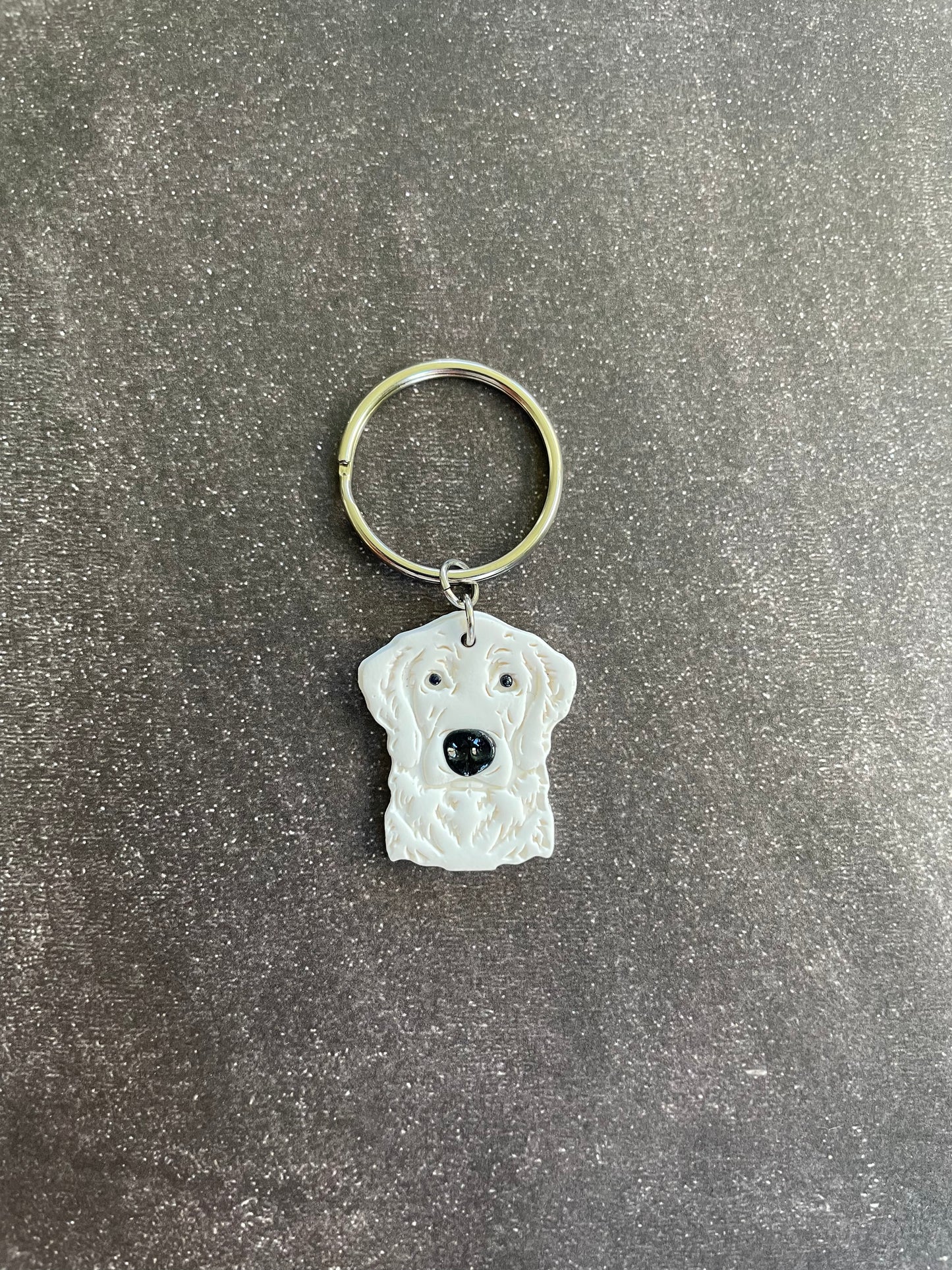 Custom Coloured Dog Keychains