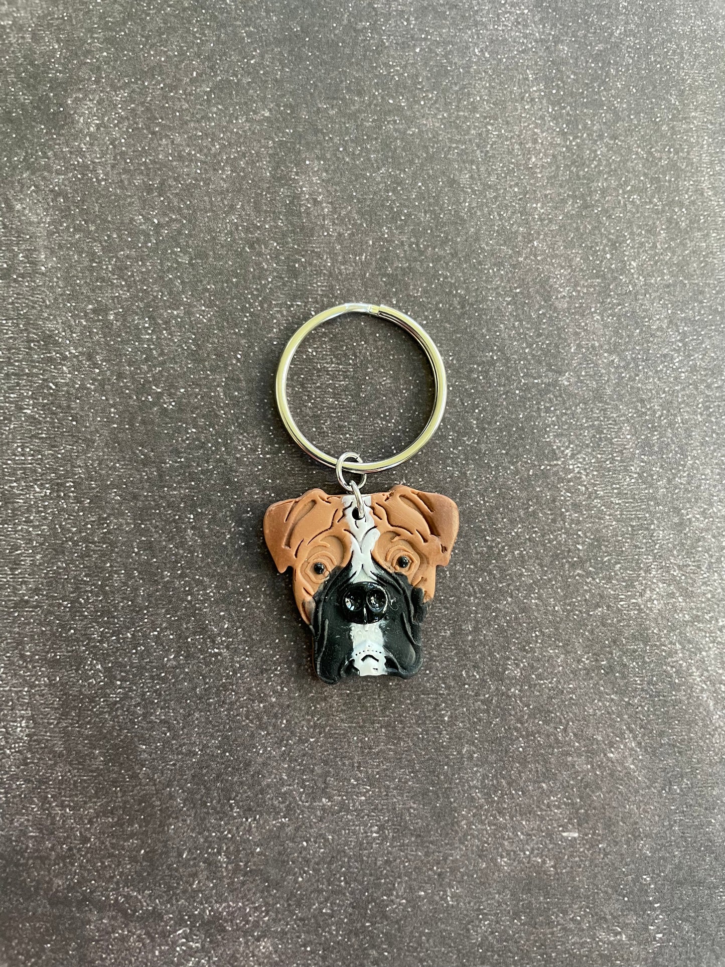 Custom Coloured Dog Keychains