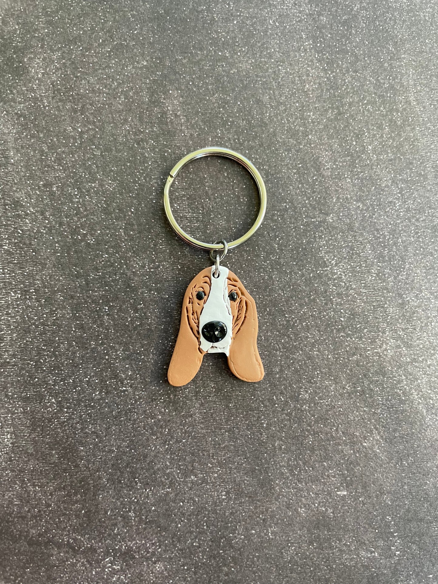 Custom Coloured Dog Keychains