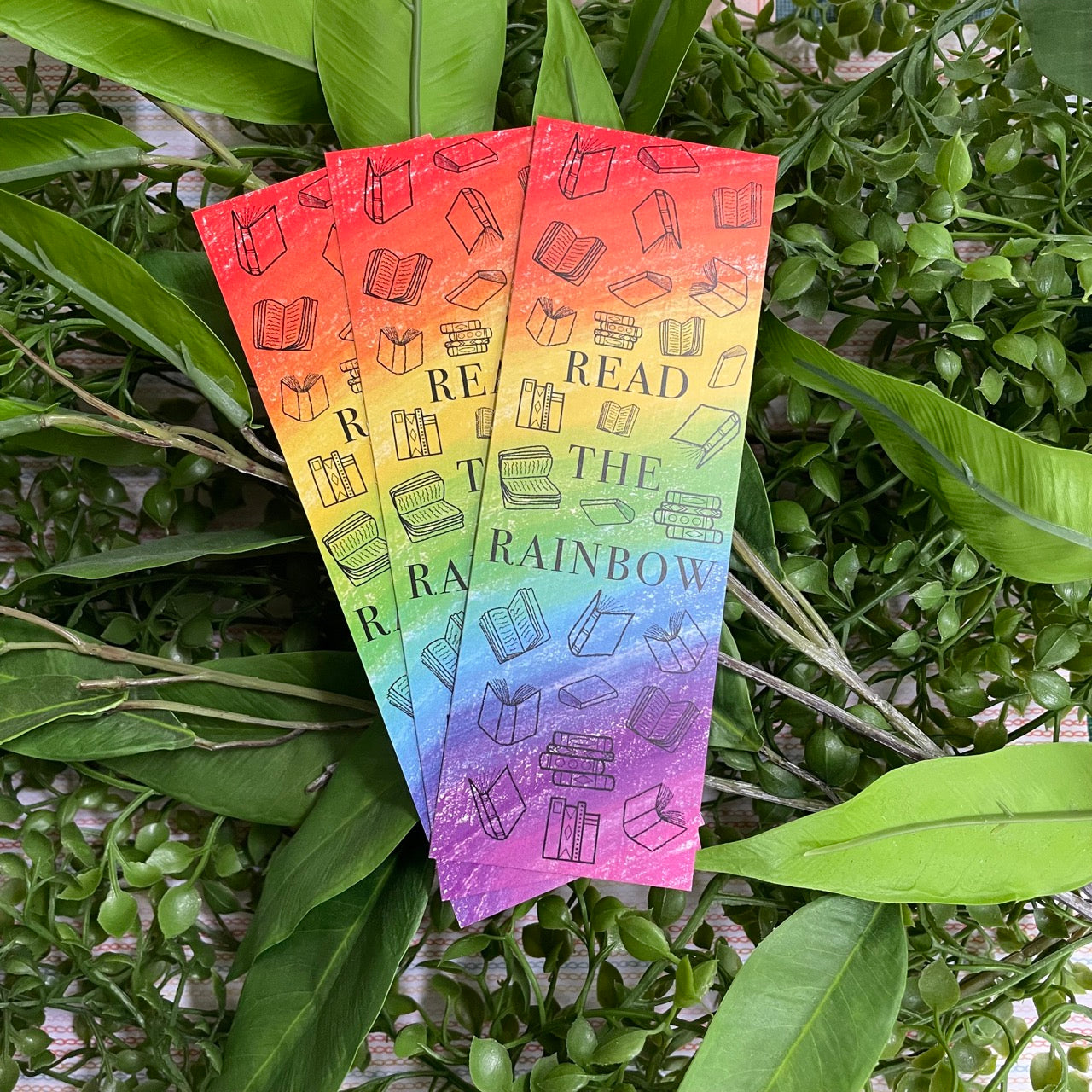 Read the Rainbow Bookmark