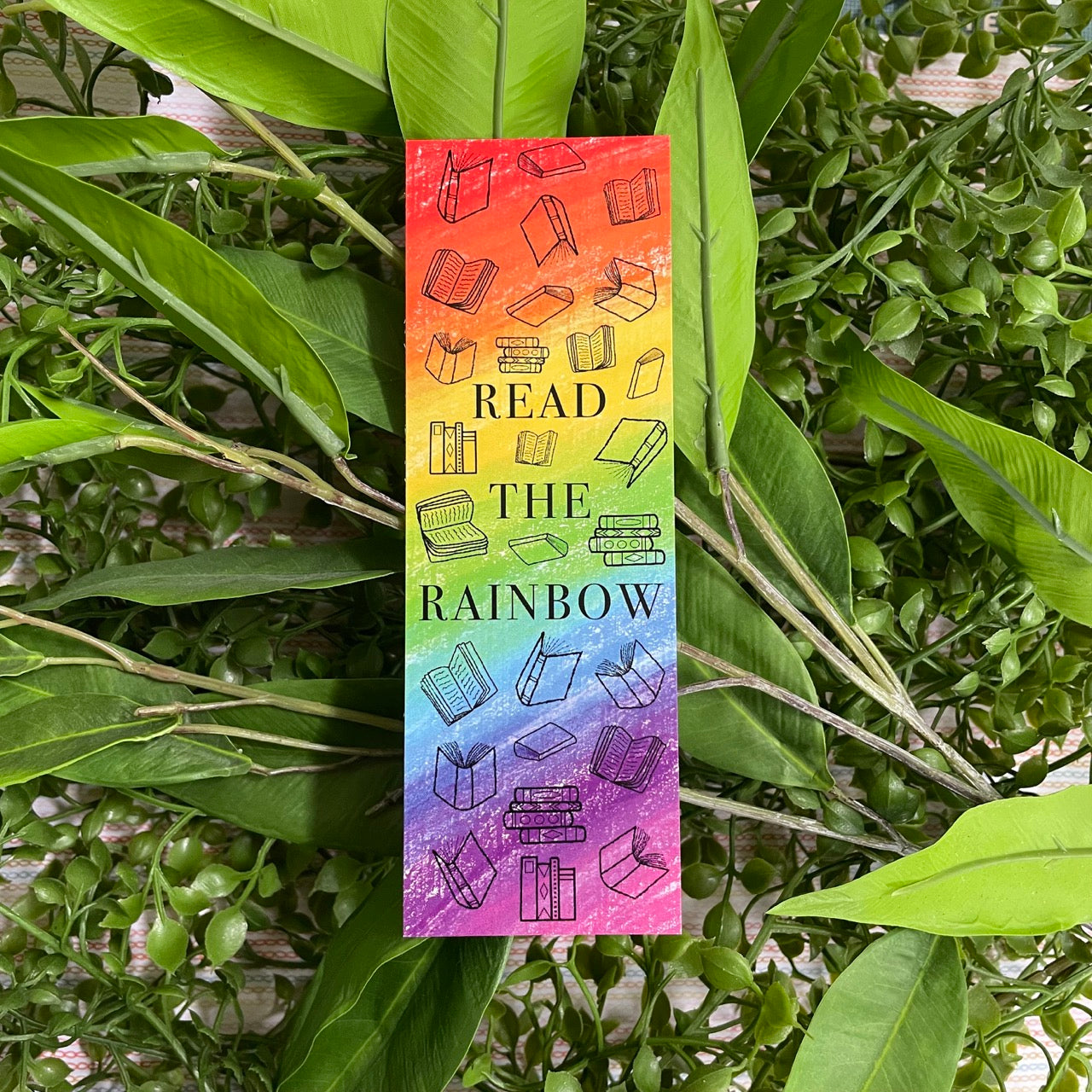 Read the Rainbow Bookmark