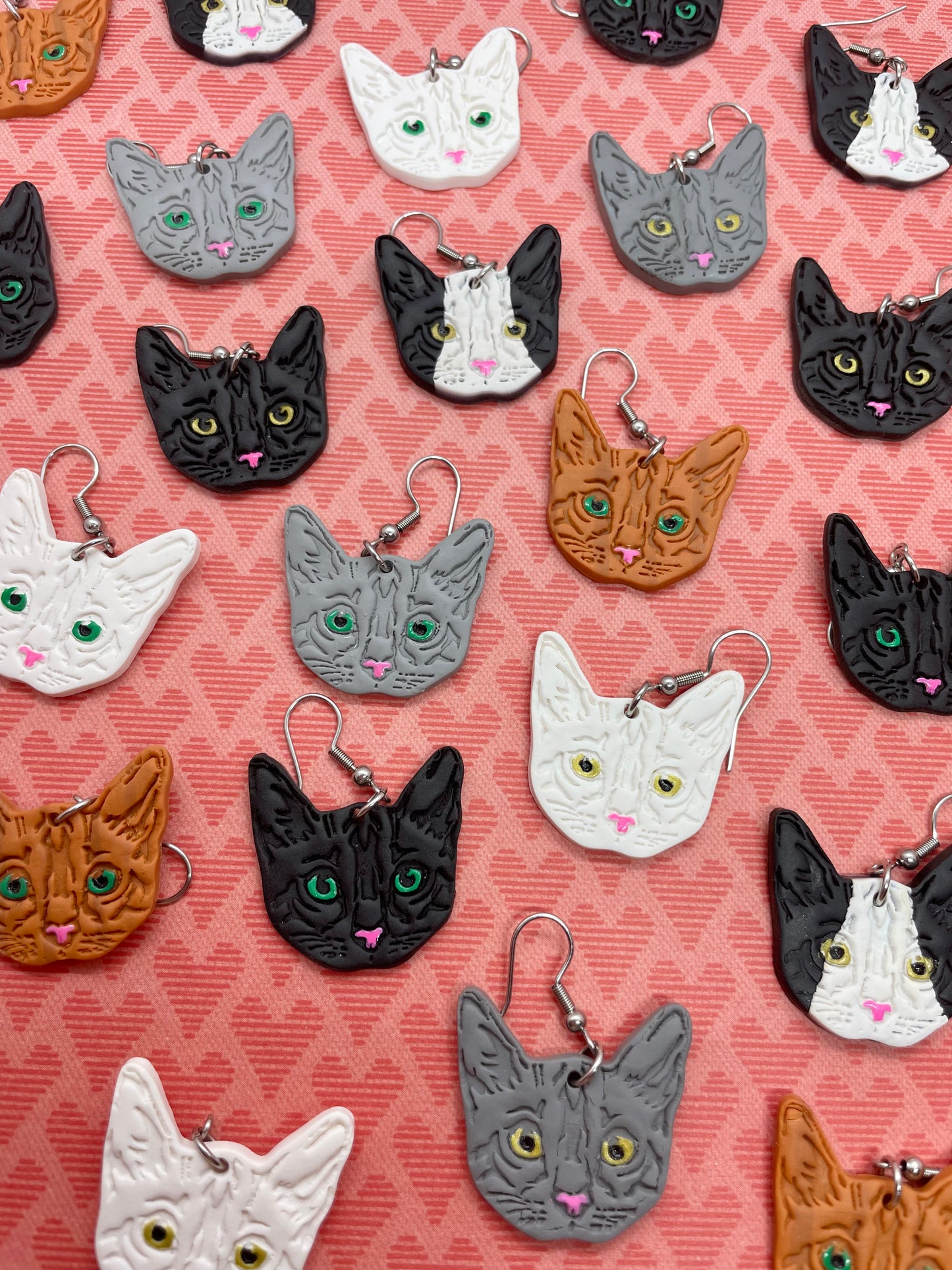 Cat Keychains & Magnets - MADE TO ORDER