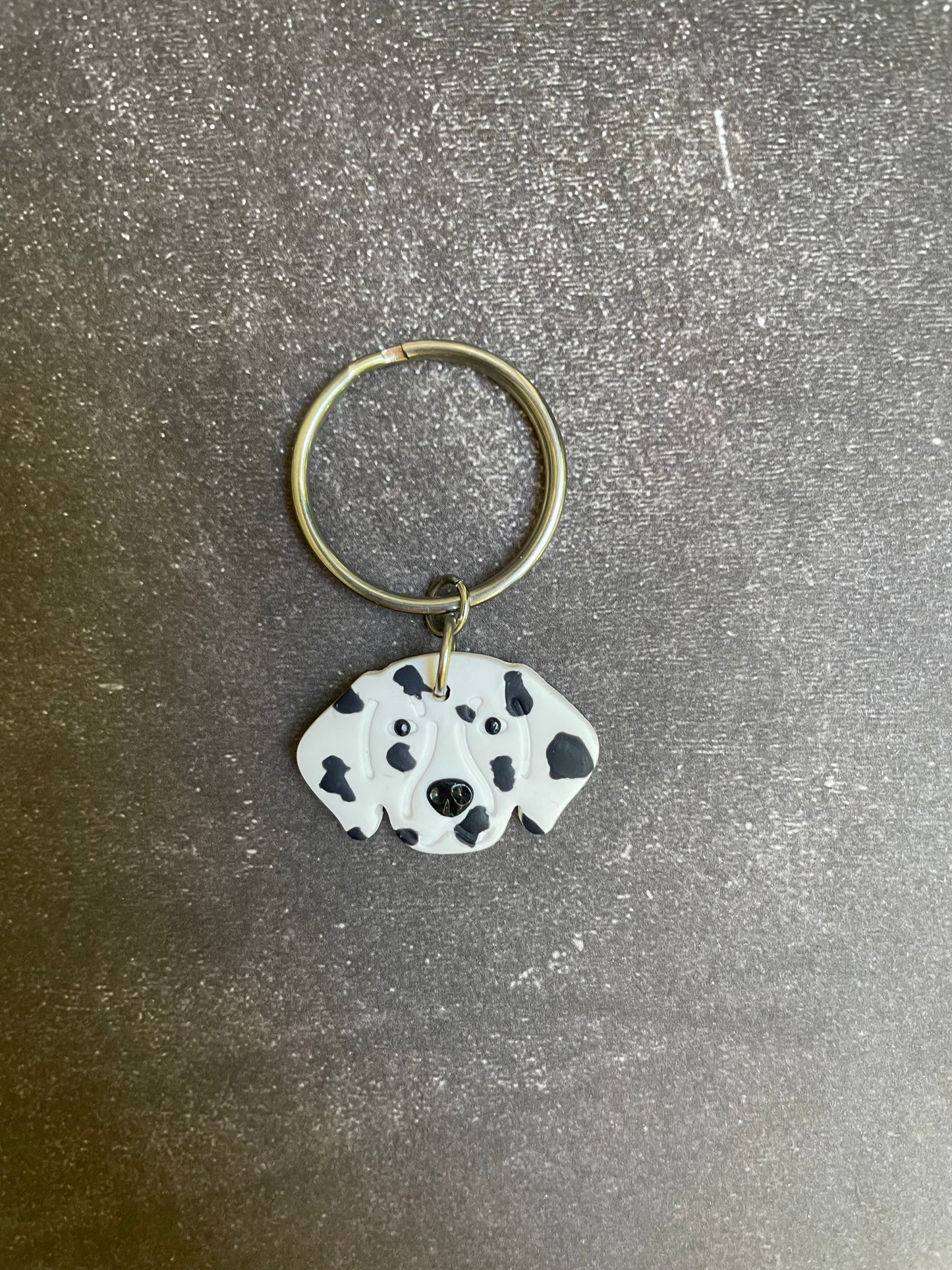 Custom Coloured Dog Keychains